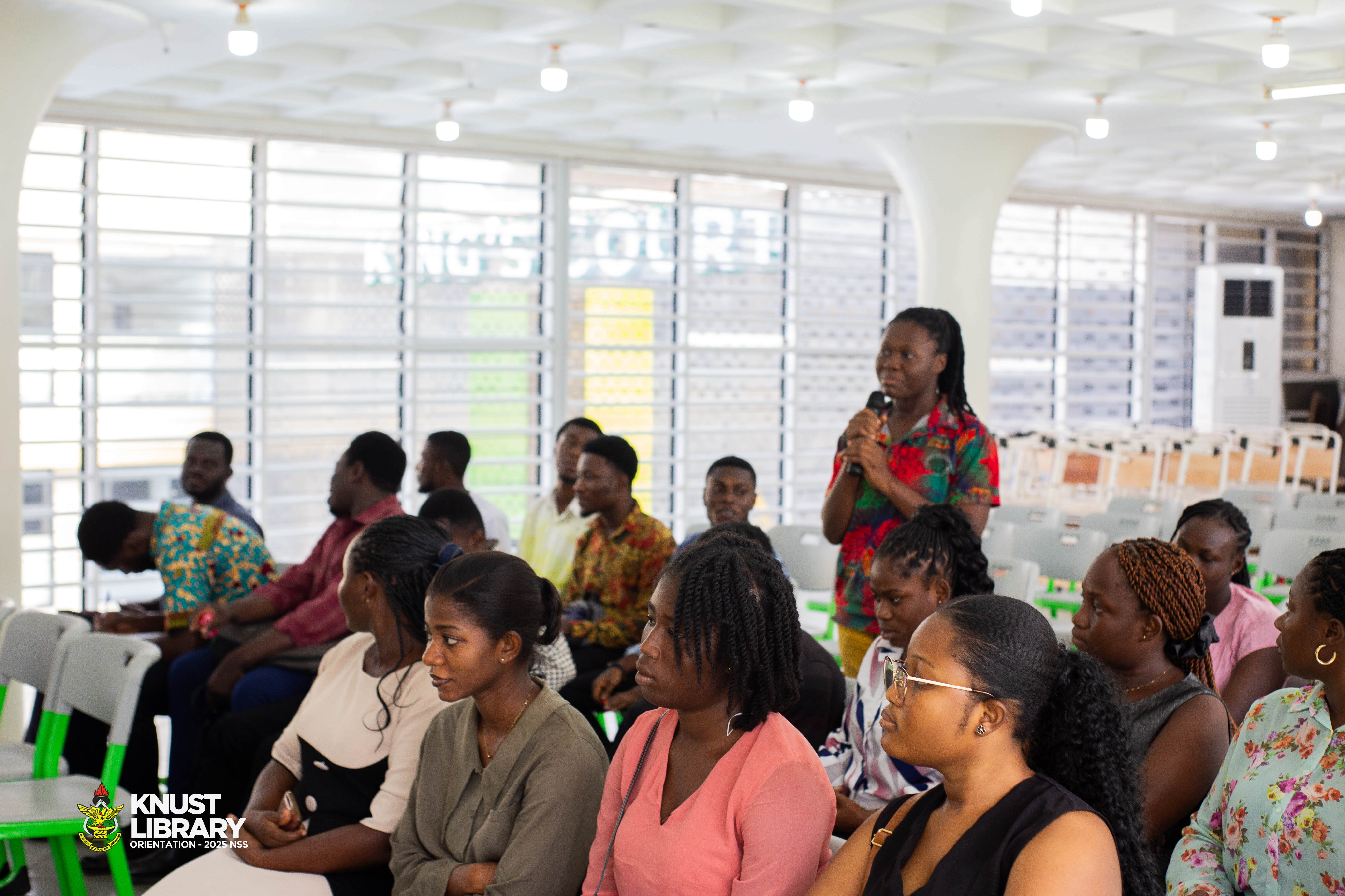  Orientation for National Service Personnel – KNUST Library System (2025/2026)