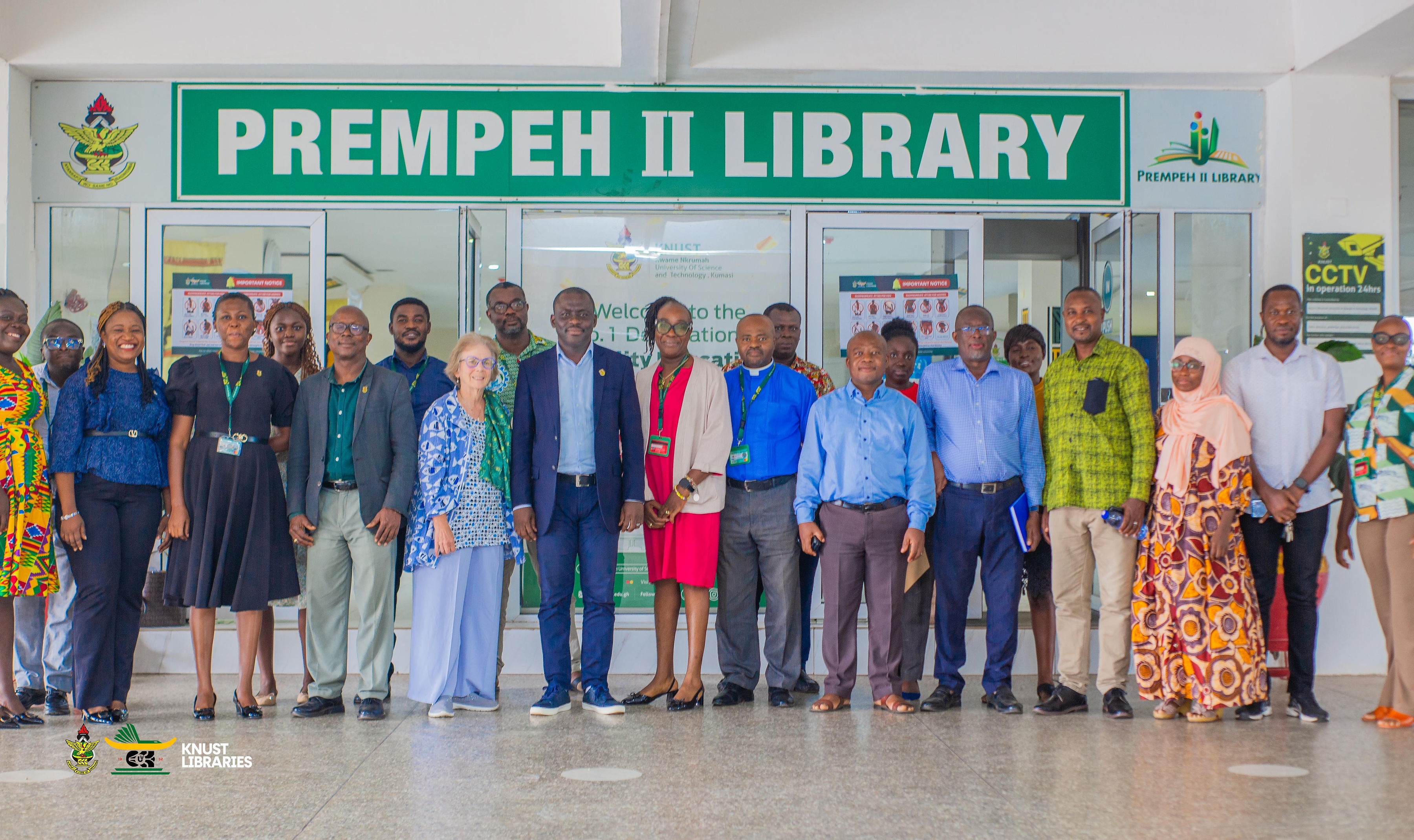 KNUST Library Hosts International Scholar to Discuss Future of Academic Libraries in Africa